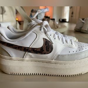 Nike Court Vision Alta - Leopard